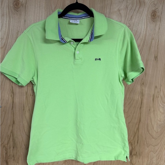 Le Tigre Other - Le Tigre Polo Shirt Tiger Logo Men’s Short  Sleeve Medium Green